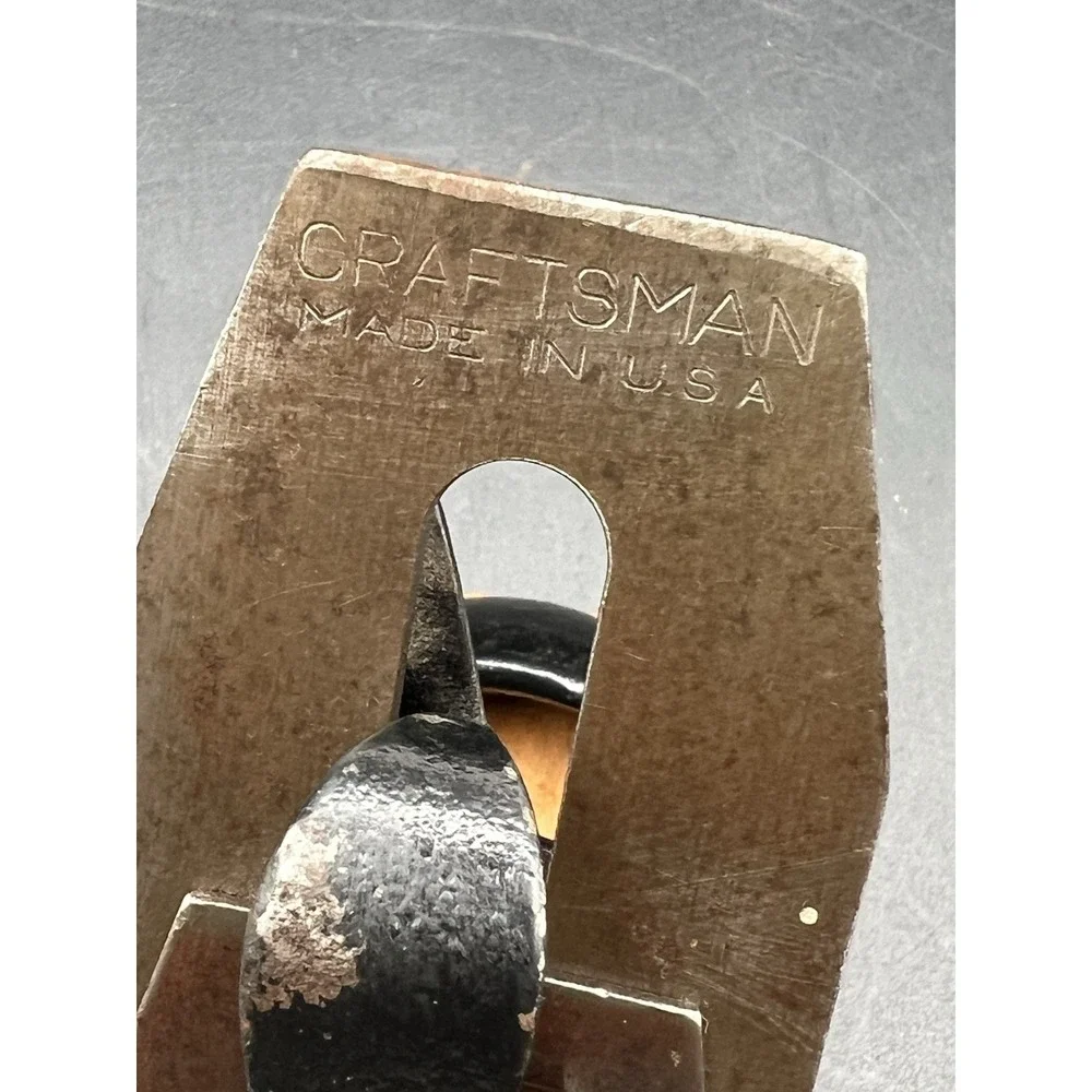 Vintage Transitional Smoothing Plane Wood Working Tool 8